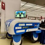 IVS会場でシンロボ実機を展示した様子